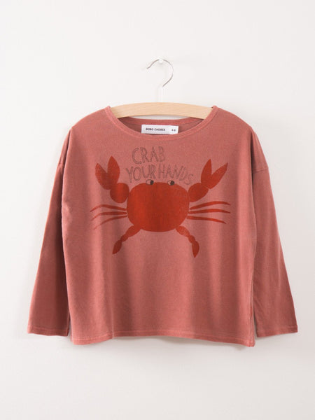 CAMISETA MANGA LARGA CRAB YOUR HANDS