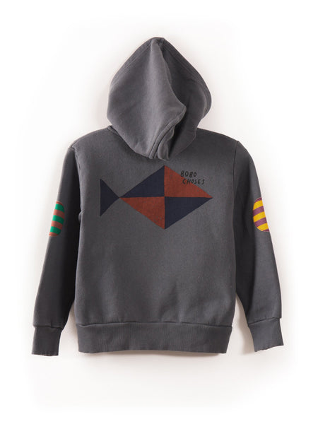 SUDADERA ABIERTA FISH