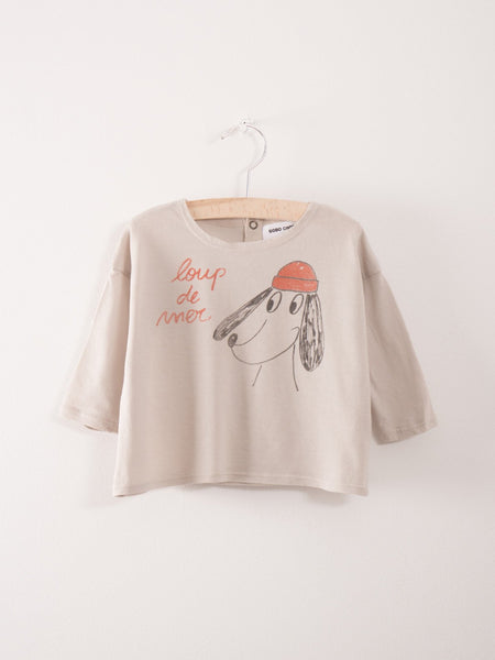 CAMISETA MANGA LARGA LOUP DE MER BEBÉ