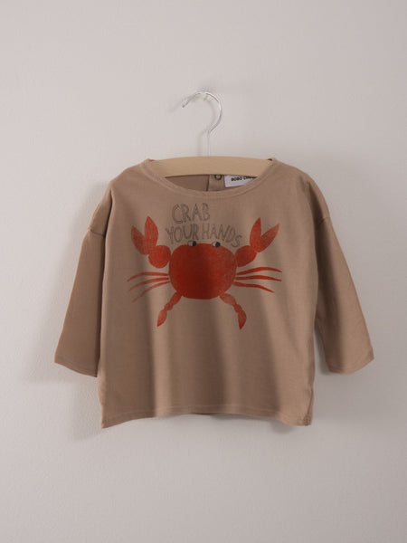 CAMISETA MANGA LARGA CRAB YOUR HANDS BEB