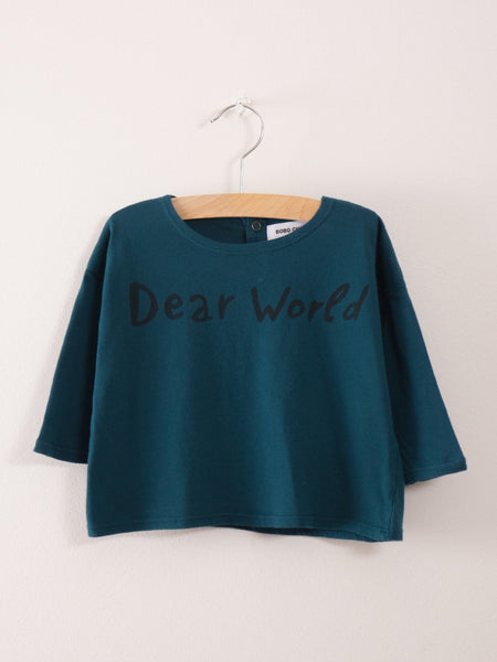 CAMISETA MANGA LARGA DEAR WORLD BEBE