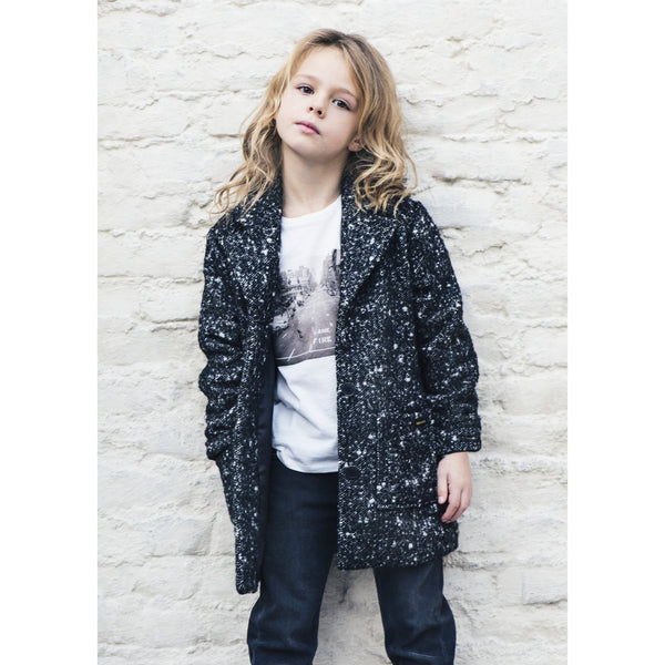 ABRIGO OVERSIZED CHEVIOT CHRISTY