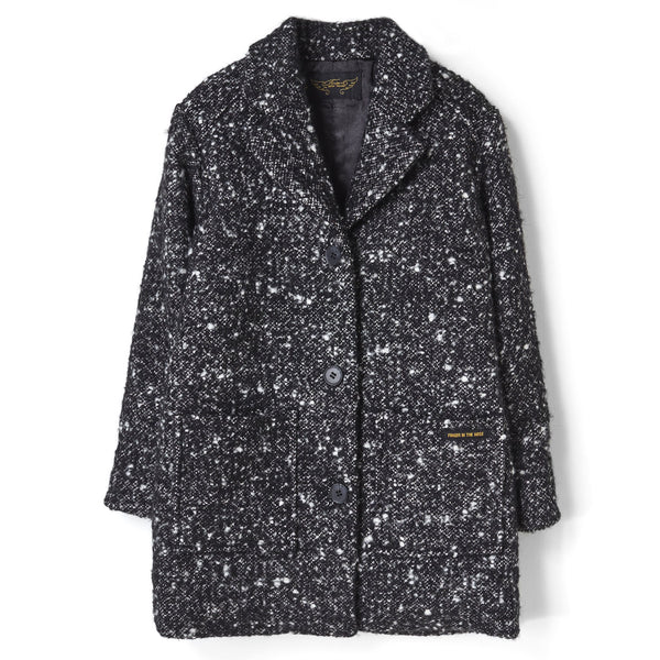 ABRIGO OVERSIZED CHEVIOT CHRISTY