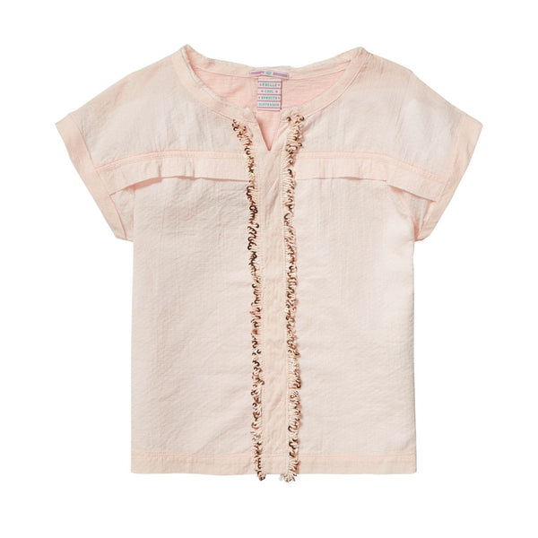 CAMISETA MANGA CORTA DETALLE LENTEJUELAS