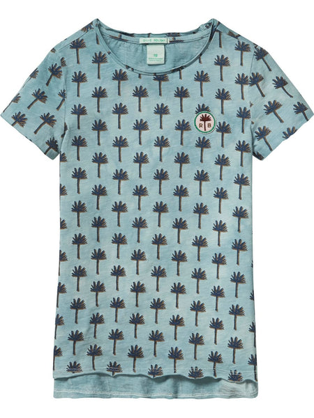 CAMISETA MANGA CORTA PALMERITAS BRONCE