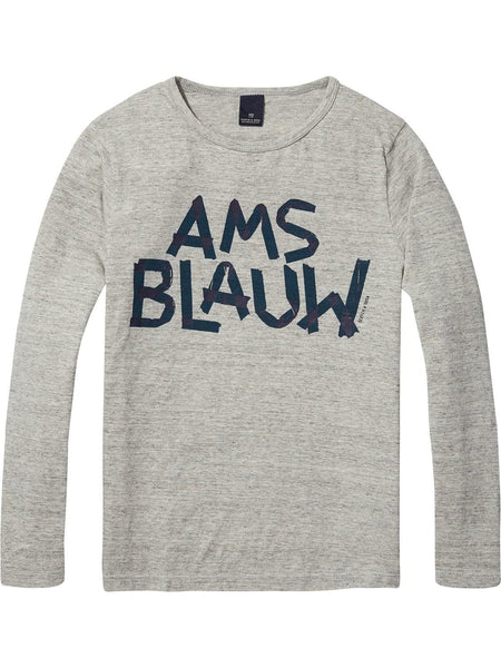 CAMISETA MANGA LARGA AMS BLAUW