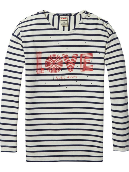 CAMISETA MANGA LARGA BRETON LOVE