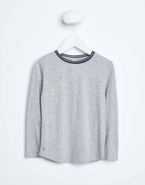 CAMISETA MANGA LARGA FLOXY GREY