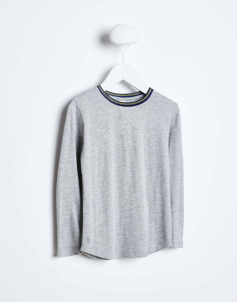 CAMISETA MANGA LARGA FLOXY GREY