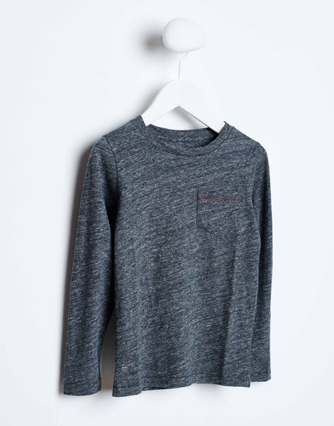 CAMISETA MANGA LARGA VIGORE BOLSILLO