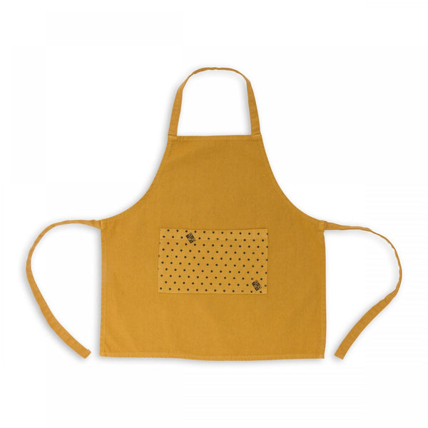 DELANTAL LOGO BONTON JAUNE WAX