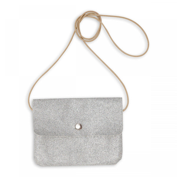 MINIBAG GLITTER ARGENT