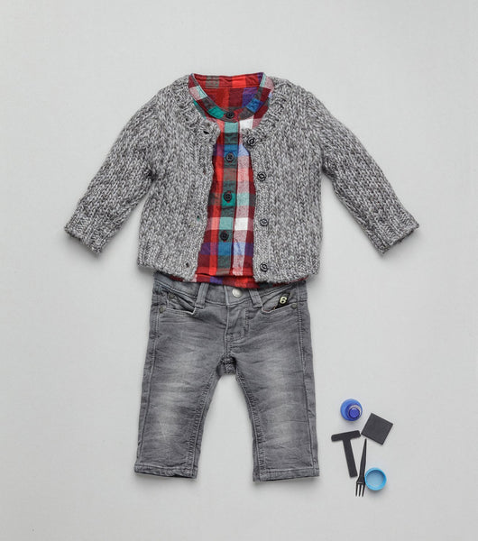 PANTALON 6 POCKET SHADOW GREY