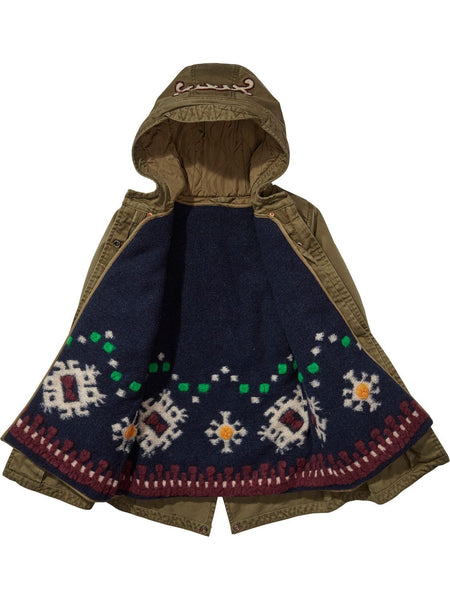 PARKA CON CHALECO LANA DESMONTABLE