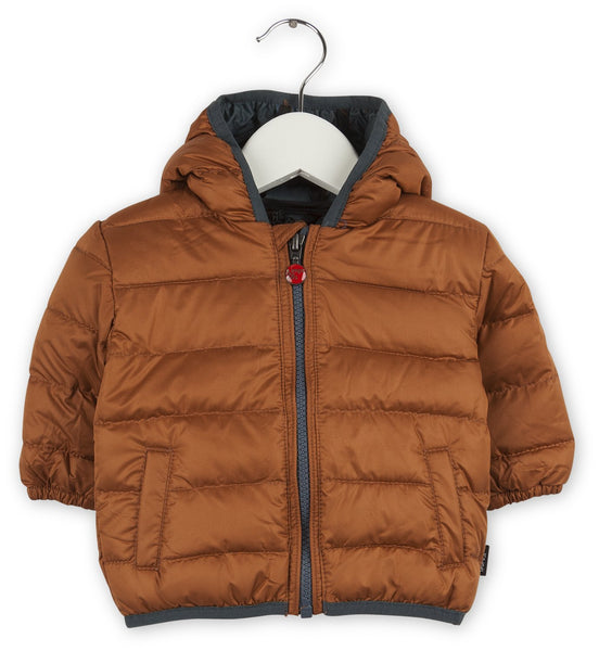 PLUMIFERO CON CAPUCHA WARM CINNAMON