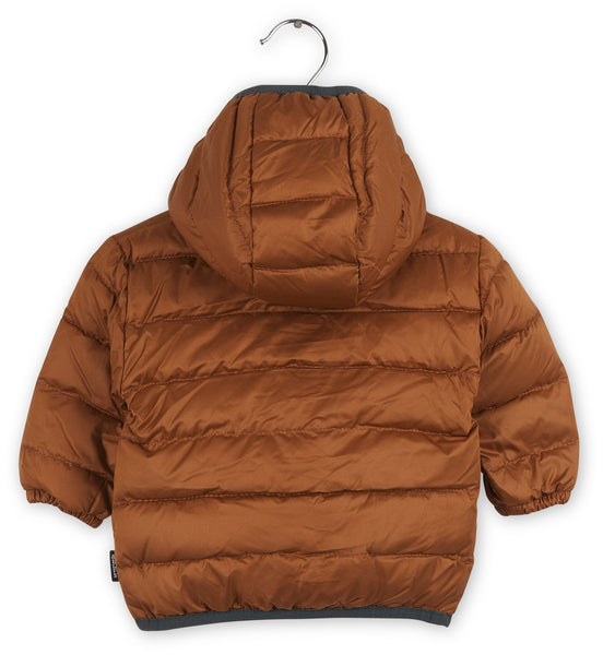PLUMIFERO CON CAPUCHA WARM CINNAMON