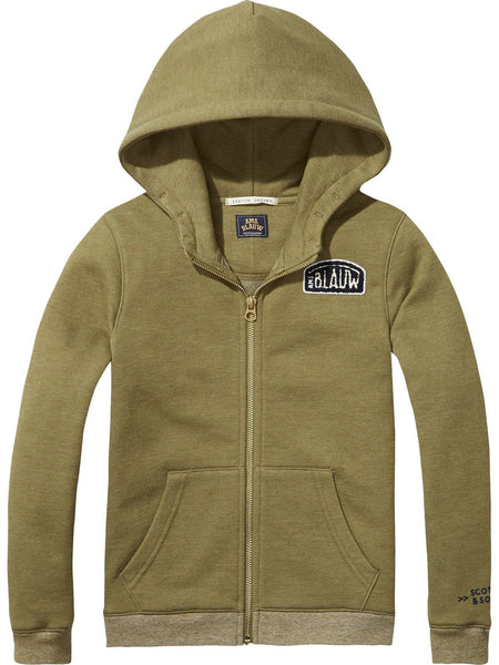 SUDADERA ABIERTA CAPUCHA AMS BLAUW