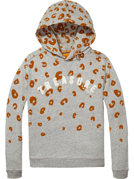 SUDADERA CAPUCHA ANIMAL PRINT