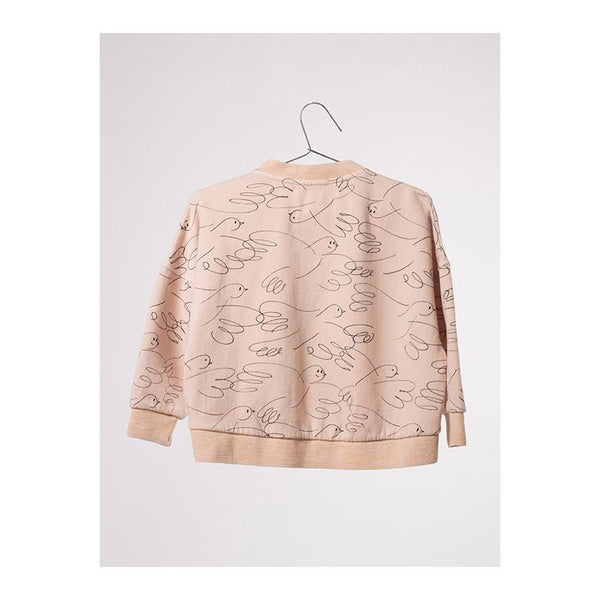 SUDADERA CREMALLERA DOVES