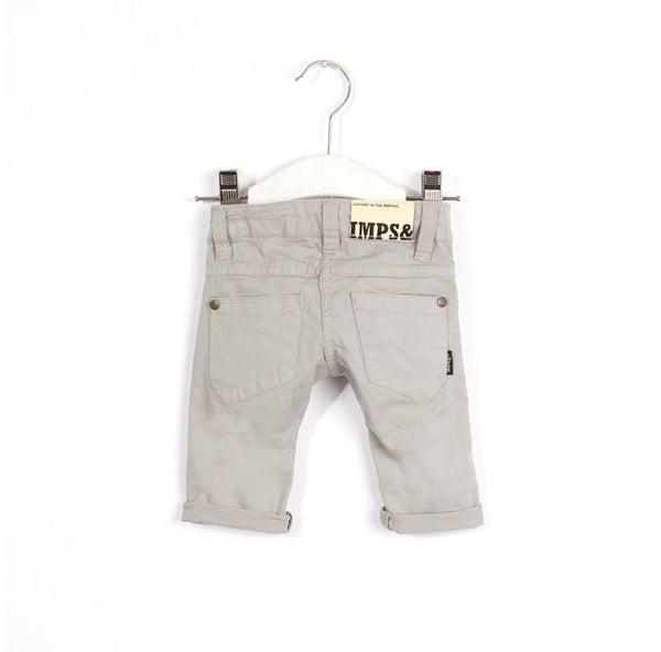 PANTALON SLIM CEMENT GREY